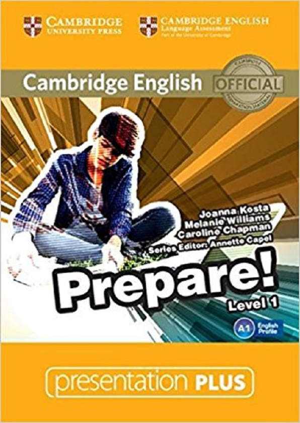 [object Object] «Cambridge English Prepare! Level 1 Presentation Plus DVD-ROM», авторів Джоанна Коста, Мелані Вільямс - фото №1
