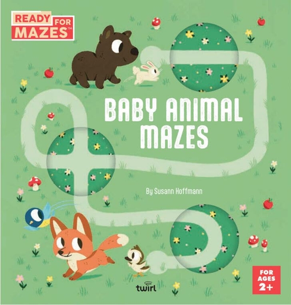 Бумажная книга «Ready for Mazes. Baby Animal Mazes», автор Сьюзанн Хоффманн - фото №1
