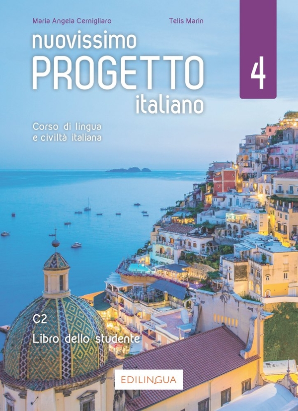 Бумажная книга «Nuovissimo Progetto Italiano: Libro dello studente + tracce audio (QR-code)», авторов Мария Анджела Сернильяро, Телис Марин - фото №1