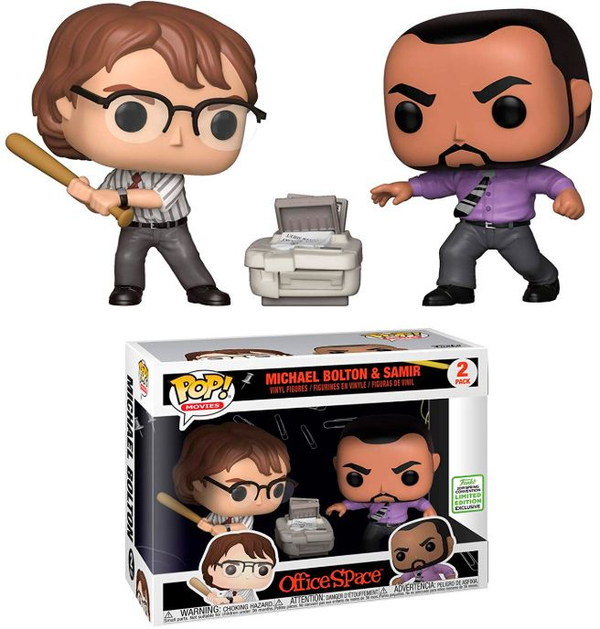  «Коллекционная фигурка Funko POP! Office Space Samir and Michael (FK36968)», бренда Funko Pop - фото №1