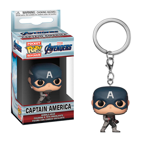  «Брелок Funko POP! Avengers Капитан Америка (FK36678)», бренда Funko Pop - фото №1