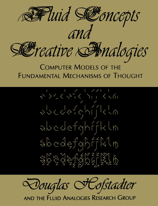 Бумажная книга «Fluid Concepts and Creative Analogies», автор Дуглас Хофштадтер - фото №1