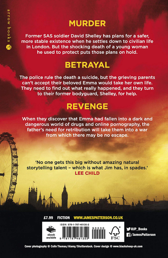 Бумажная книга «Revenge», автор Джеймс Паттерсон - фото №1
