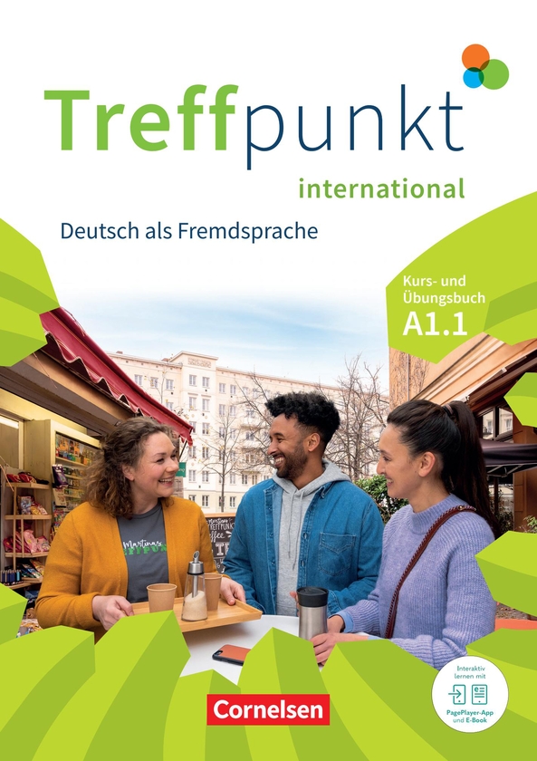 Бумажная книга «Treffpunkt international: Kurs- und Ubungsbuch inkl. E-Book und PagePlayer-Ap» - фото №1