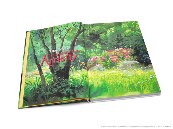 Паперова книга «The Art of The Secret World of Arrietty», автор Хіромаса Йонебаясі - фото №1