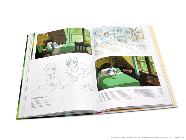 Паперова книга «The Art of The Secret World of Arrietty», автор Хіромаса Йонебаясі - фото №1