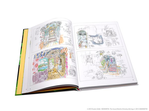 Паперова книга «The Art of The Secret World of Arrietty», автор Хіромаса Йонебаясі - фото №1