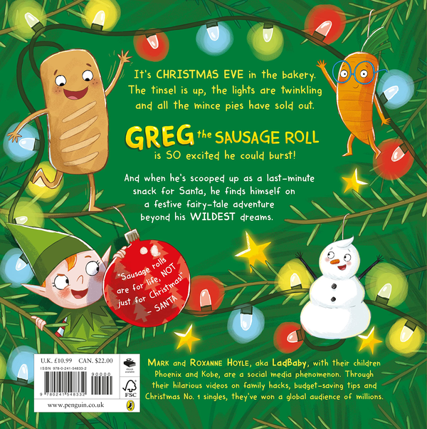 Паперова книга «Greg the Sausage Roll. Santa's Little Helper», авторів Марк Хойл, Роксанна Хойл - фото №1
