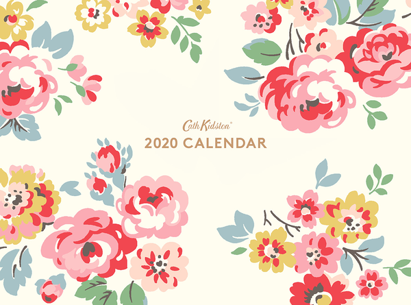 Бумажная книга «Cath Kidston Wells Rose 2020 Wall Calendar», автор Кэт Кидстон - фото №1