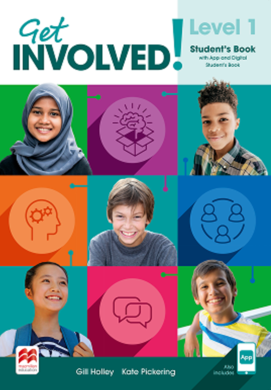 Паперова книга «Get Involved for Ukraine 1. Student's Book with App and Digital Student's Book», авторів Кейт Пікерінг, Джилл Холлі - фото №1
