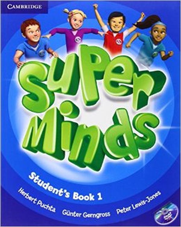 Бумажная книга «Super Minds 1 Students Book including Lessons Plus for Ukraine (+ DVD-ROM)», авторов Гюнтер Гернгросс, Питер Льюис-Джонс, Герберт Пухта - фото №1
