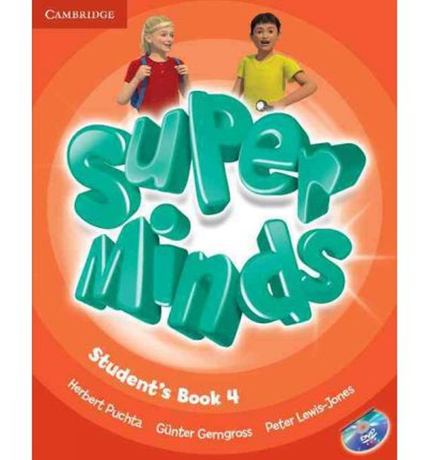 Бумажная книга «Super Minds 4 Students Book including Lessons Plus for Ukraine (+ DVD-ROM)», авторов Гюнтер Гернгросс, Питер Льюис-Джонс, Герберт Пухта - фото №1