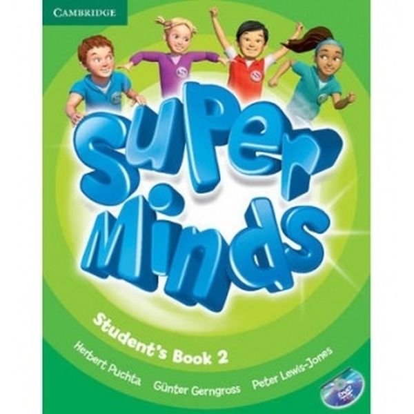 Бумажная книга «Super Minds 2 Students Book including Lessons Plus for Ukraine (+ DVD-ROM)», авторов Гюнтер Гернгросс, Питер Льюис-Джонс, Герберт Пухта - фото №1