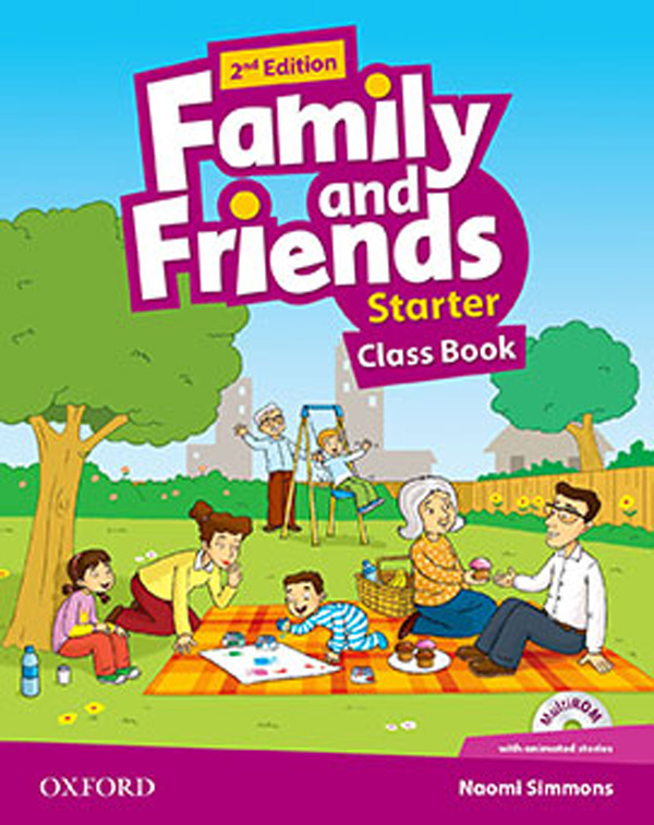 [object Object] «Family and Friends 2nd Edition Starter Class Book (+ Multi-ROM)», авторов Наоми Симмонс, Тэмцин Томпсон, Дженни Куинтана - фото №1