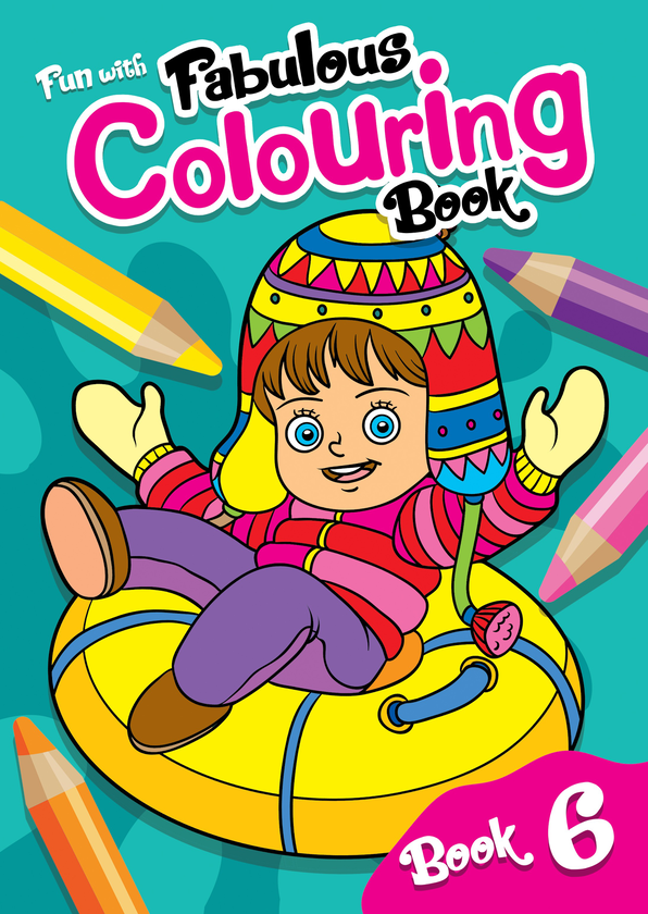 Бумажная книга «Fun with Fabulous Colouring. Book 6» - фото №1