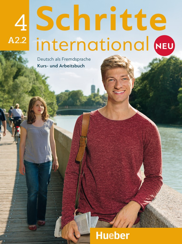 Бумажная книга «Schritte international Neu 4, KB+AB+CD z.AB», авторов Моника Рейман, Даниэла Нибиш, Анжела Пуда, Франц Шпехт, Андреас Томашевский - фото №1