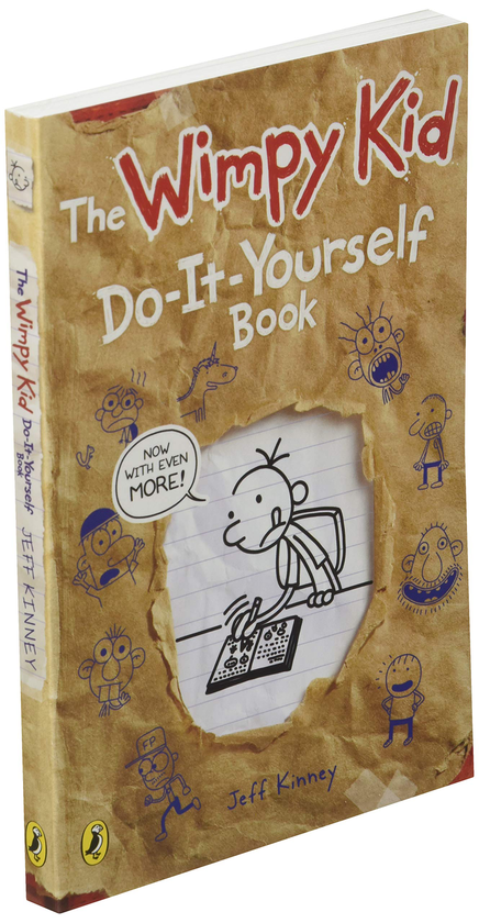 Бумажная книга «Diary of a Wimpy Kid. Do-It-Yourself Book», автор Джефф Кинни - фото №2 - миниатюра