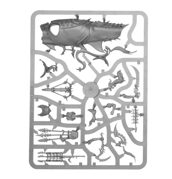  «Набор для сборки миниатюр Games Workshop Warhammer Age of Sigmar Idoneth Deepkin: Akhelian Allopex (99120219007)», бренда Games Workshop - фото №1