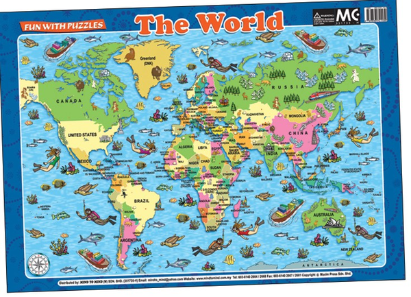 [object Object] «Fun With Puzzles. The World» - фото №1