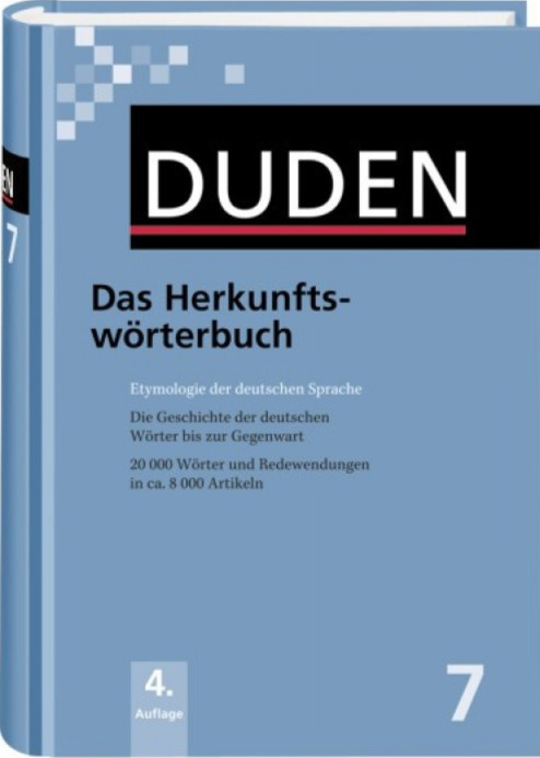 Паперова книга «Der Duden in 12 Banden: 7 - Das Herkunftsworterbuch» - фото №1