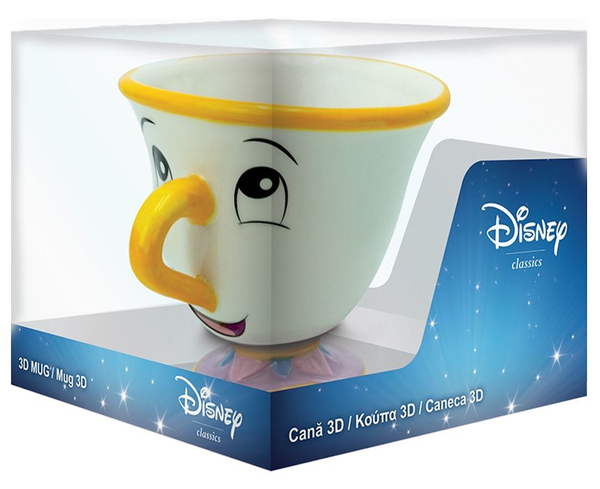  «Чашка 3D Disney Beauty and the Beast - Chip (ABYMUG623)», бренда Abysse - фото №1