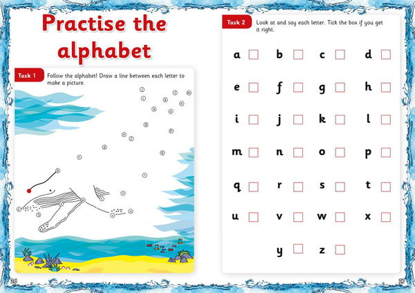 Бумажная книга «English - Alphabet Age 3-5» - фото №1