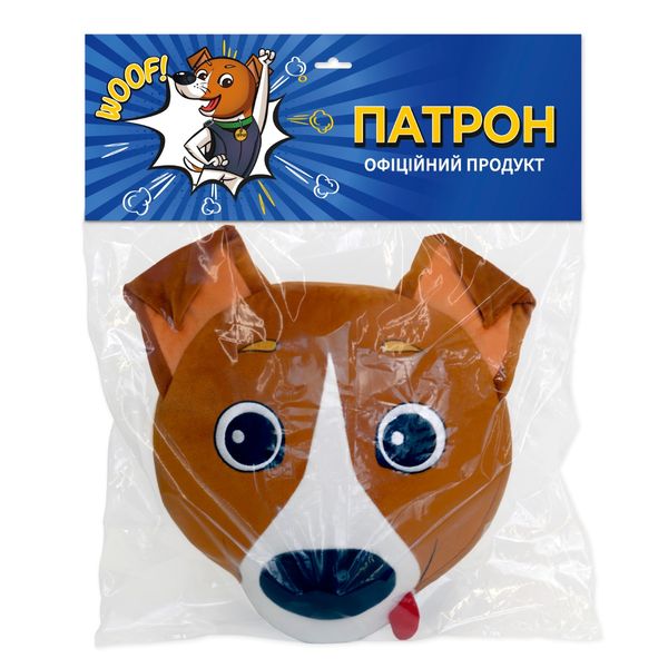 «Подушка WP Merchandise пес Патрон (FWPATRONPI22WTBN2)», бренду WP Merchandise - фото №1