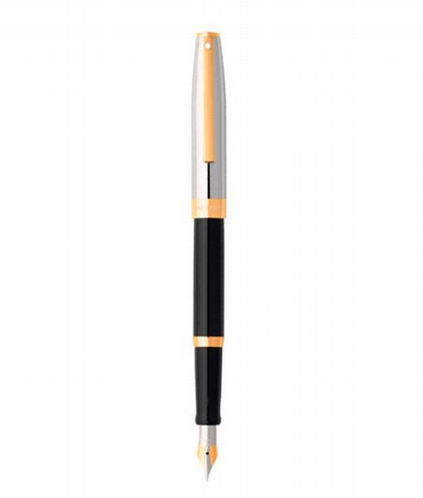  «Перьевая ручка Sheaffer Sagaris Black/Chrome (Sh947504)», бренда Sheaffer - фото №1