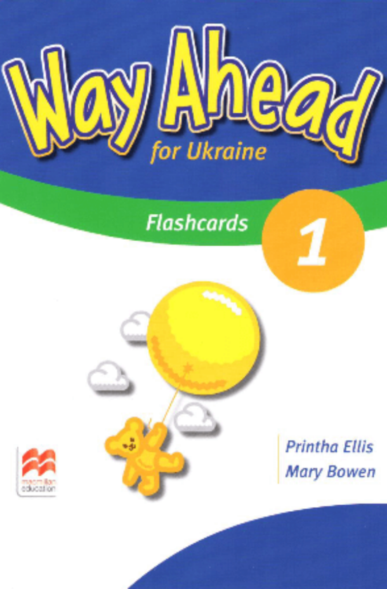 Паперова книга «Way Ahead Ukraine 1 Flashcards», авторів Прінта Елліс, Мері Боуен - фото №1