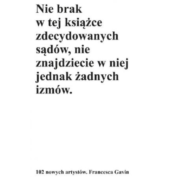 Паперова книга «102 nowych artystow », автор Франческа Гевін - фото №1