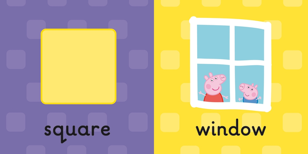 Бумажная книга «Peppa Pig. Shapes» - фото №1