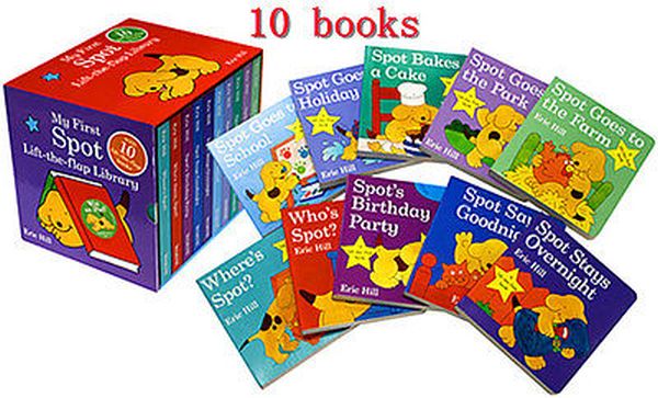 Бумажная книга «Spot Collection (комплект из 10 книг)», автор Эрик Хилл - фото №1