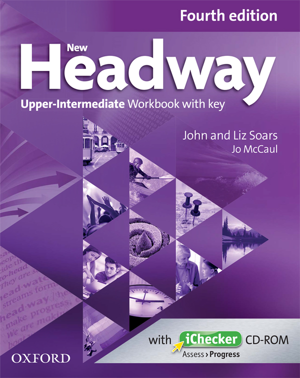 [object Object] «New Headway Upper-Intermediate B2 Workbook + iChecker without Key», авторів Лиз Соарс, Джон Соарс, Джо Маккоул - фото №1