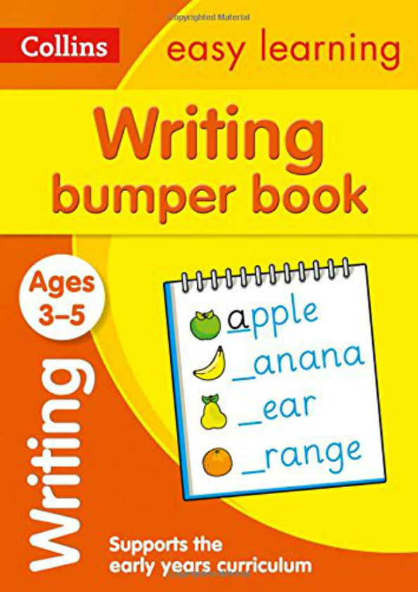 Бумажная книга «Writing Bumper Book Ages 3-5 » - фото №1