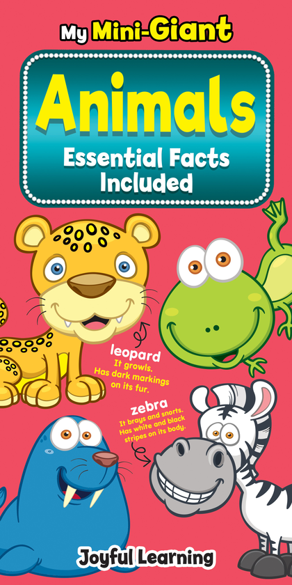 Паперова книга «My Mini-Giant. Animals Essential Facts Included. Revised» - фото №1