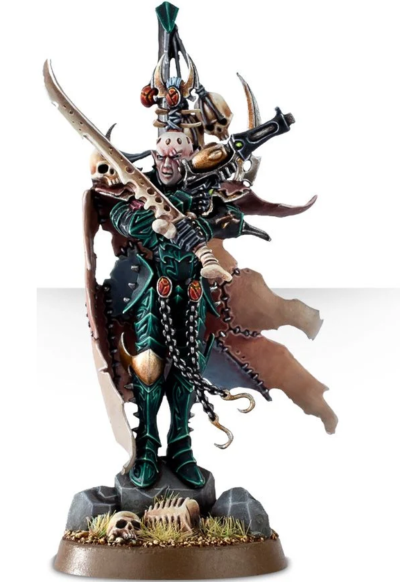  «Набор для сборки миниатюры Games Workshop Warhammer 40,000 Drukhari Archon (99070112004)», бренда Games Workshop - фото №1