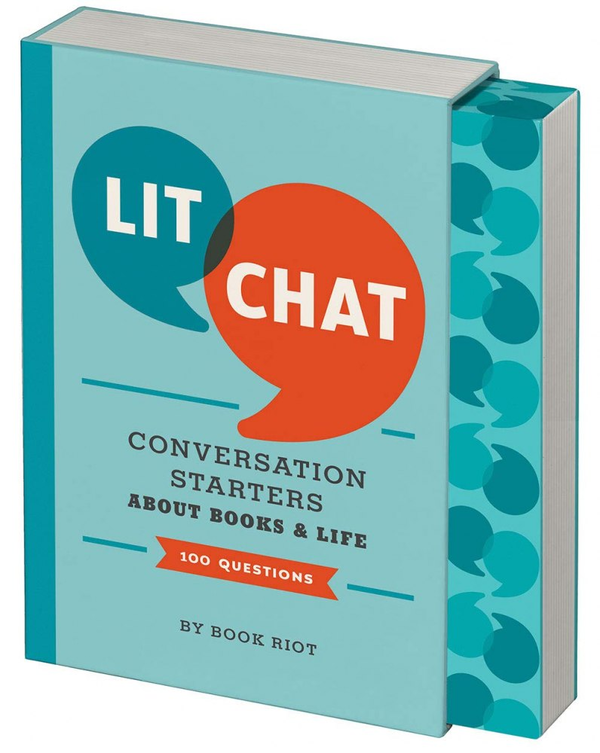 Паперова книга «22% off Lit Chat : Conversation Starters about Books and Life (100 Questions)» - фото №1