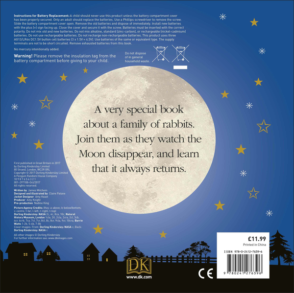 Паперова книга «Goodnight Baby Moon» - фото №1