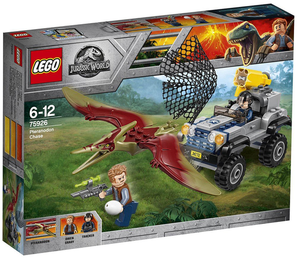  «Конструктор LEGO Jurassic World Погоня за птеранодоном 126 деталей (75926)», бренду LEGO - фото №1