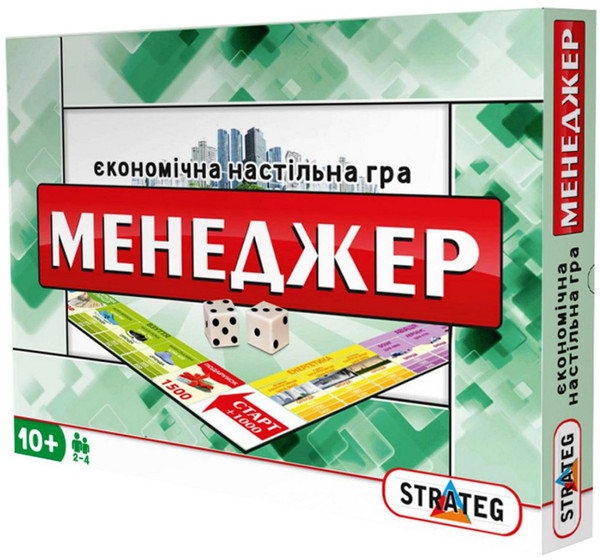 «Настольная игра Strateg Менеджер (485)», бренда Strateg - фото №1