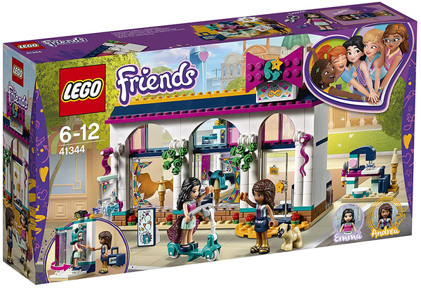 «Конструктор LEGO Friends Магазин аксесуарів Андреа 294 деталі (41344)», бренду LEGO - фото №1