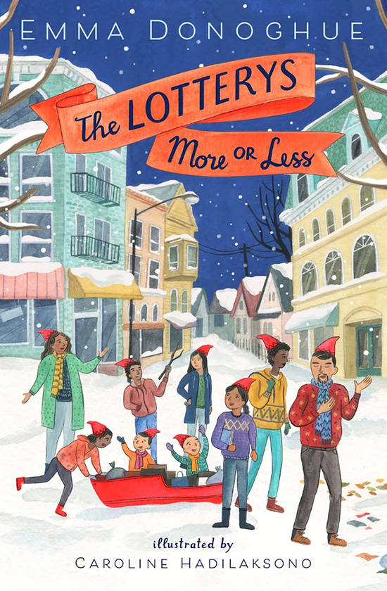 Бумажная книга «The Lotterys More or Less», автор Эмма Донохью - фото №1