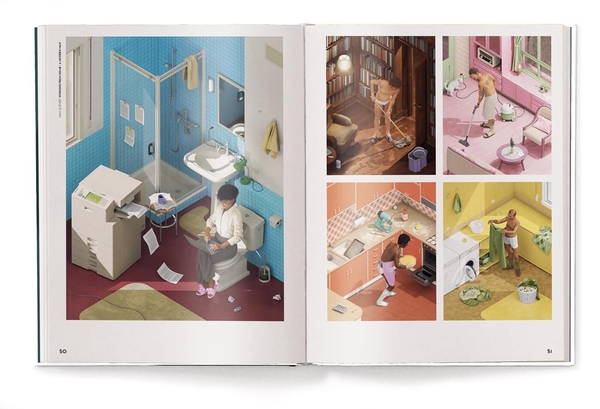 Бумажная книга «This Is Where We Live: 100 Illustrated Stories of Place and Space», автор Антонис Антониу - фото №1