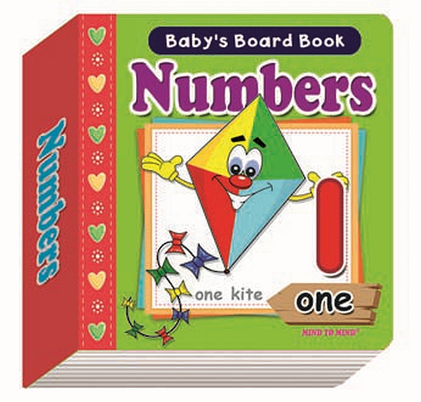 Бумажная книга «Baby's Board Books. NEW Numbers» - фото №1