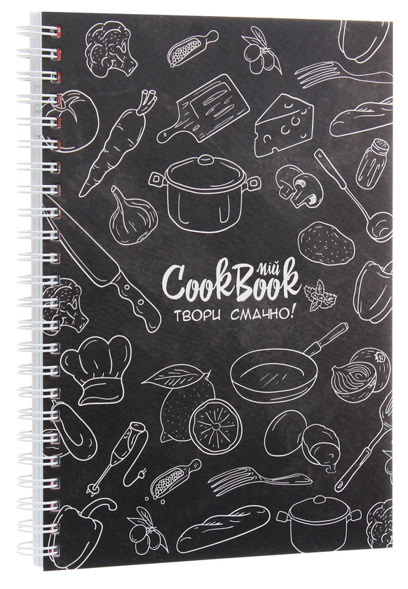 «Блокнот Figasse CookBook Чорний (КБ0010)» - фото №1