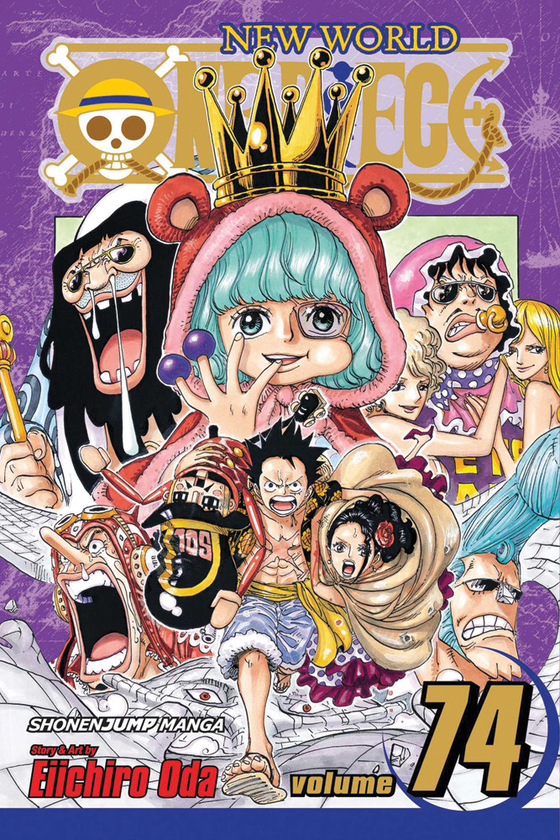 Паперова книга «One Piece. Volume 74», автор Еїтіро Ода - фото №1