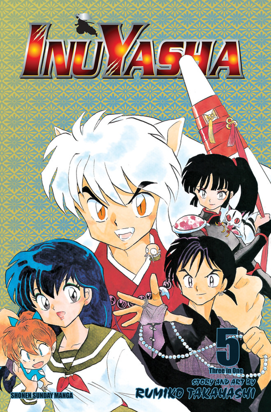 Бумажная книга «Inuyasha. 3-in-1 Edition. Volume 5», автор Румико Такахаши - фото №1