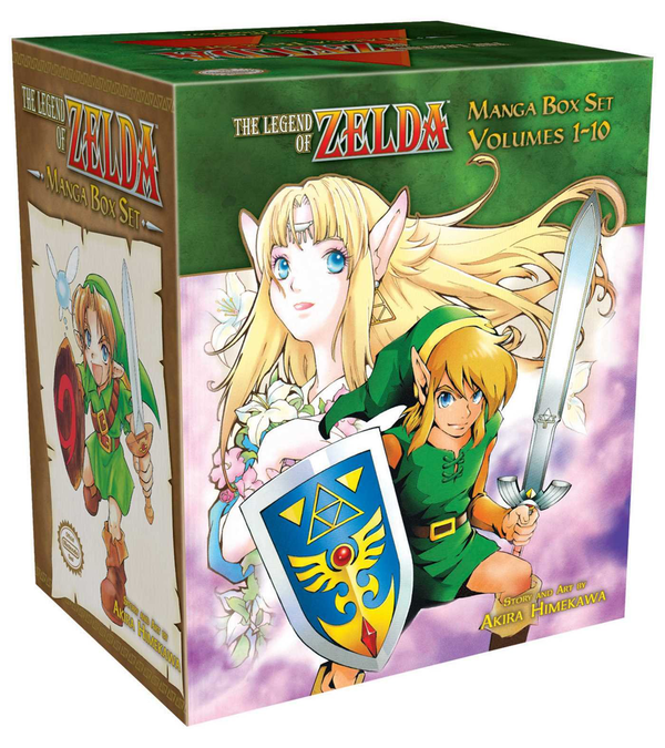 Бумажная книга «The Legend of Zelda Complete Box Set», автор Акира Химекава - фото №1