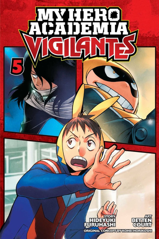 Паперова книга «My Hero Academia. Vigilantes. Volume 5», авторів Кохей Хорікоші, Хідеюкі Фурухаші - фото №1