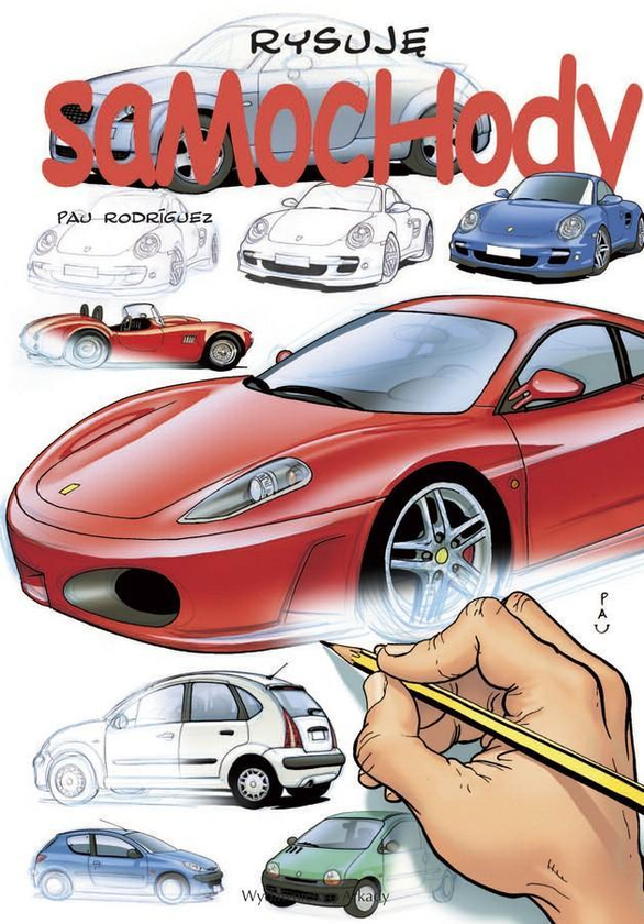 Бумажная книга «Rysuję samochody », автор Пау Родригес - фото №1